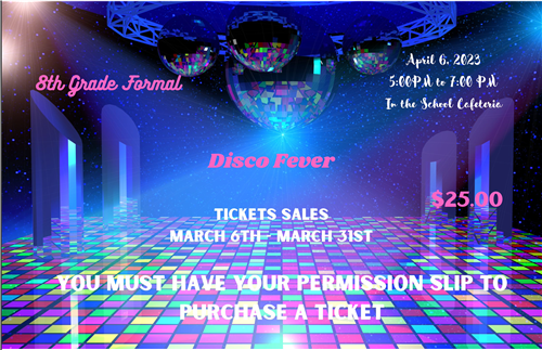 8th Grade Formal Poster